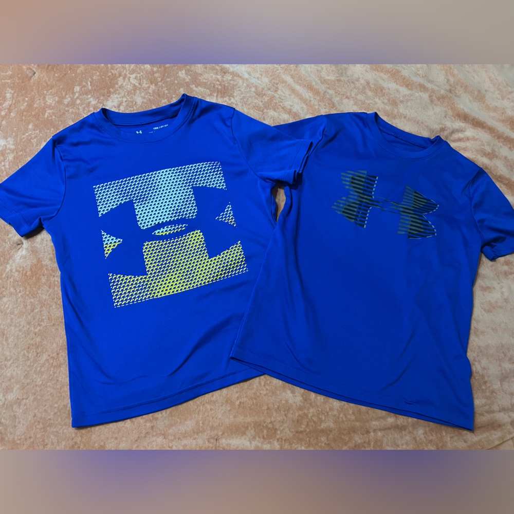 Under Armour Royal Blue HeatGear Shirts